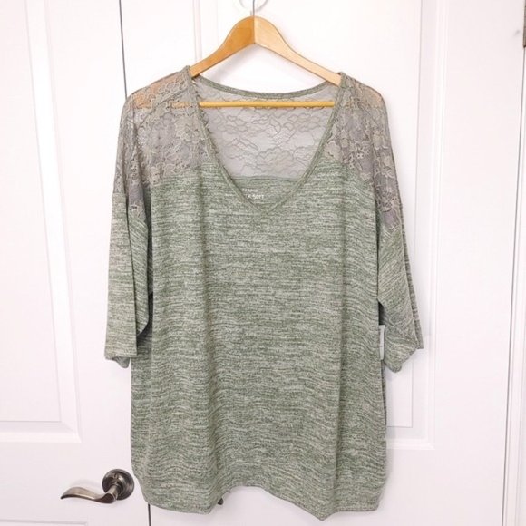 Torrid Green  Top Plus Size 3X - Picture 1 of 3